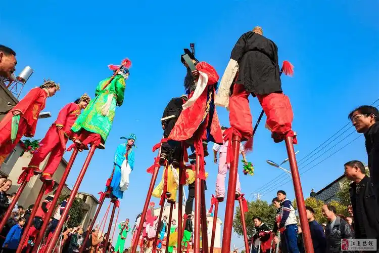 刘家砦高跷的故事_摄影家园_江夏论坛_江夏热线
