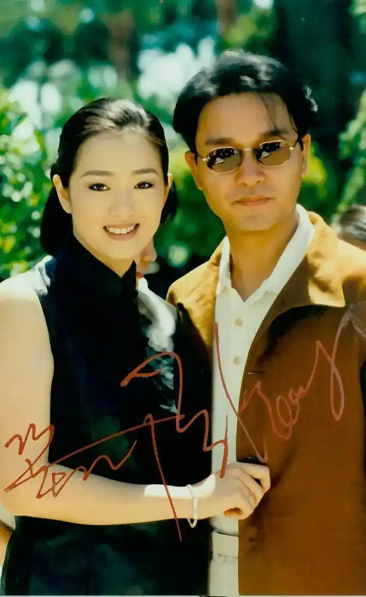 张国荣和女星的珍贵合影,最后一个是他曾经求过婚的女人