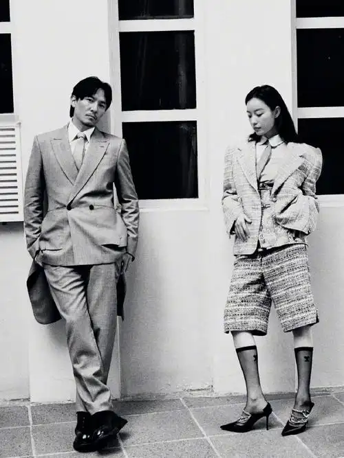 张震倪妮澳门漫游记##张震倪妮时尚先生双人封