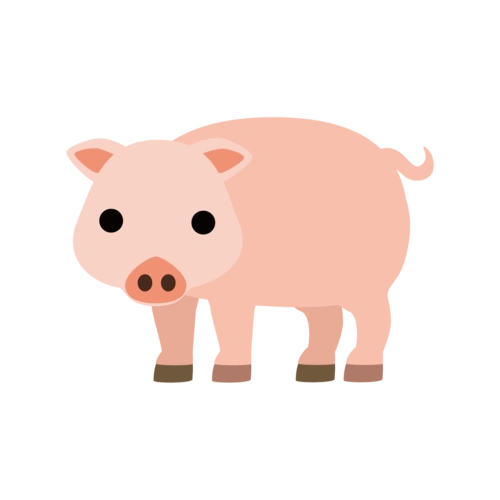 可爱卡通小动物免扣元素图片