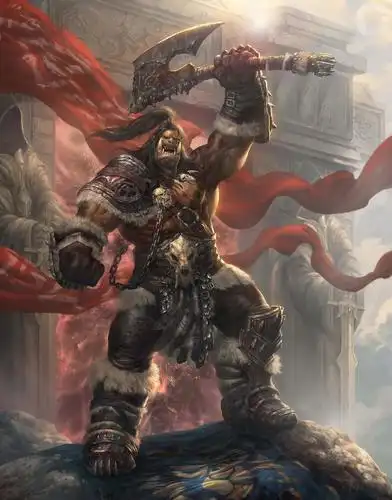 魔兽世界人物之—战歌酋长 格罗姆·地狱咆哮_萨尔