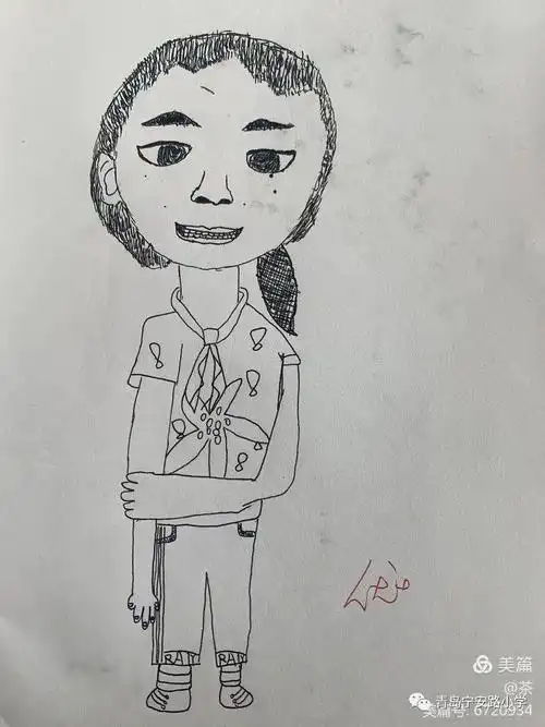 一笔一世界,一思一创意——五年级级部邀您看画展_美术