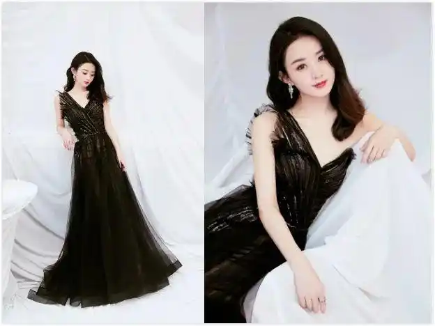 原创赵丽颖产后复出造型回顾身材依旧苗条又仙又美