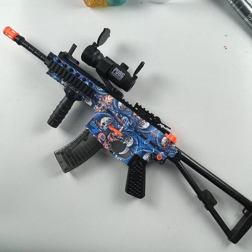 小蜘蛛玩具m416皮肤冲锋枪电动连发儿童玩具软弹男孩电动玩具枪