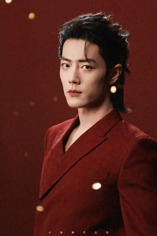 日常见肖战##肖战平安喜乐##肖战红西装大背头