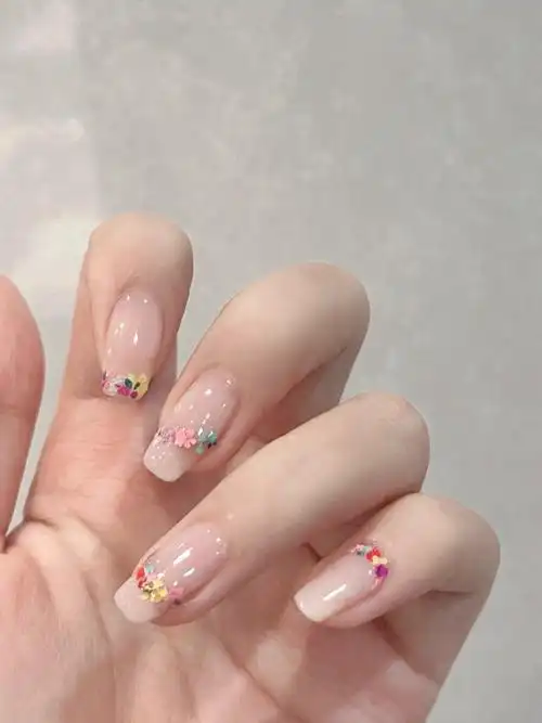 夏日清透富家千金感美甲合集9799谁做谁好看!