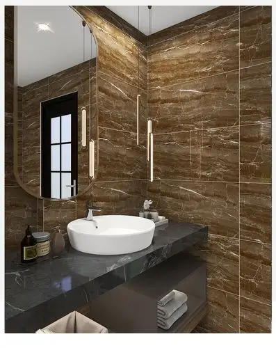 客厅800x800通体砖 棕色瓷砖通体大理石厨房卫生间墙砖 ys-8yd501 800