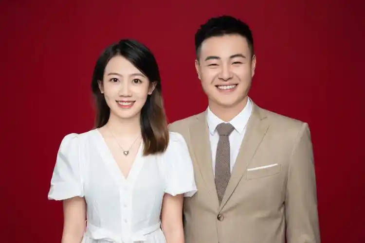 我们的结婚登记照