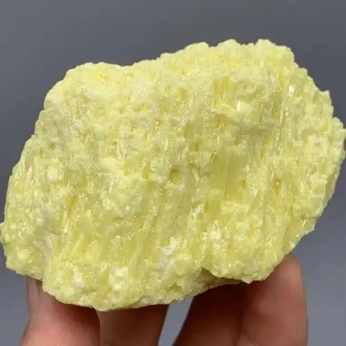 纯硫磺天然矿石硫磺中药硫磺生硫磺原石张锡纯用法印尼火山口 500克块