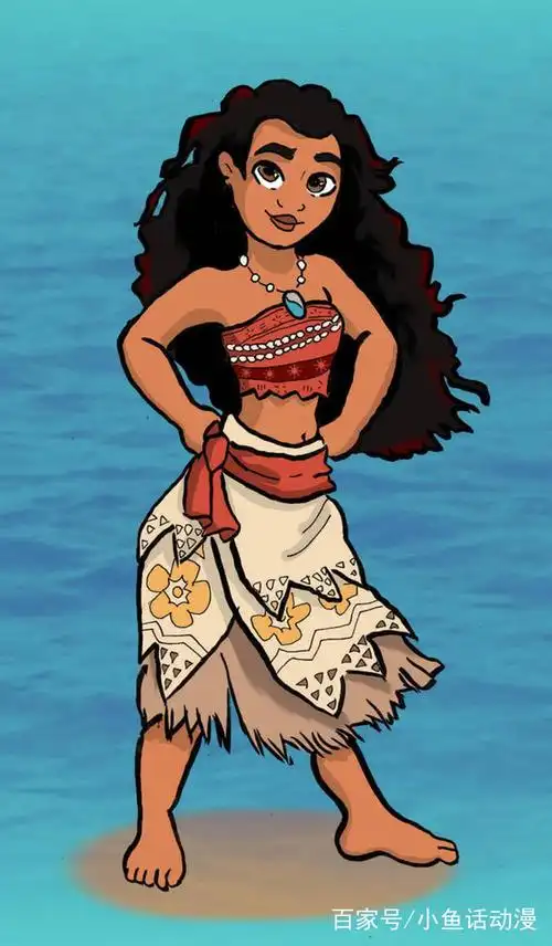 海洋奇缘20位不同形象的莫阿娜公主真人微胖好漂亮