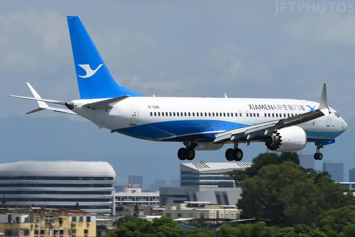图片欣赏:厦门航空的波音737max-8