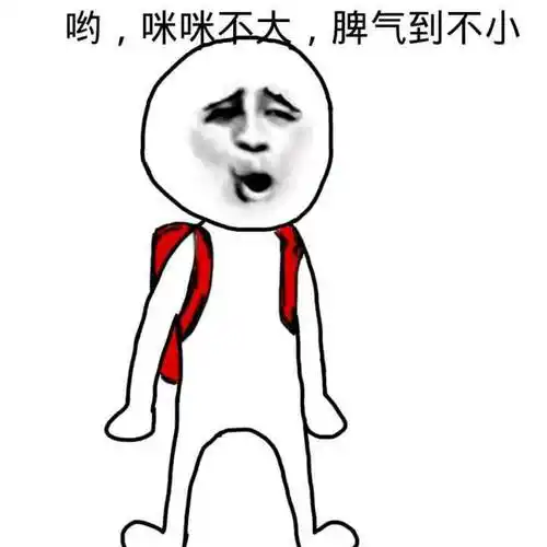 哟,咪咪不大,脾气倒不小_咪咪_脾气_不小表情