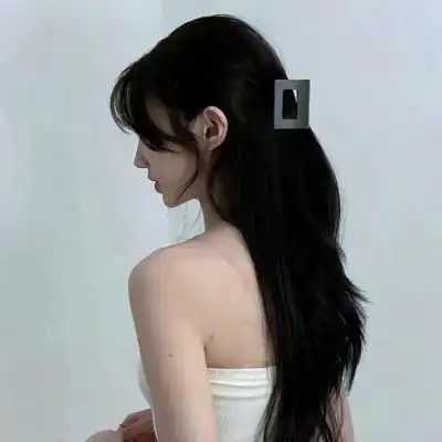 头像女简单干净气质背影