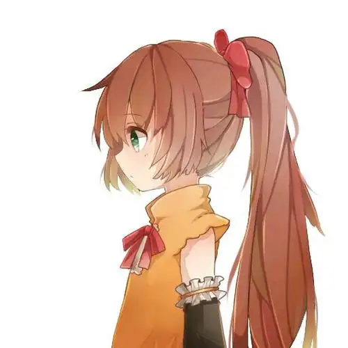 来自p站【侵删】#马尾 女生 动漫 头像