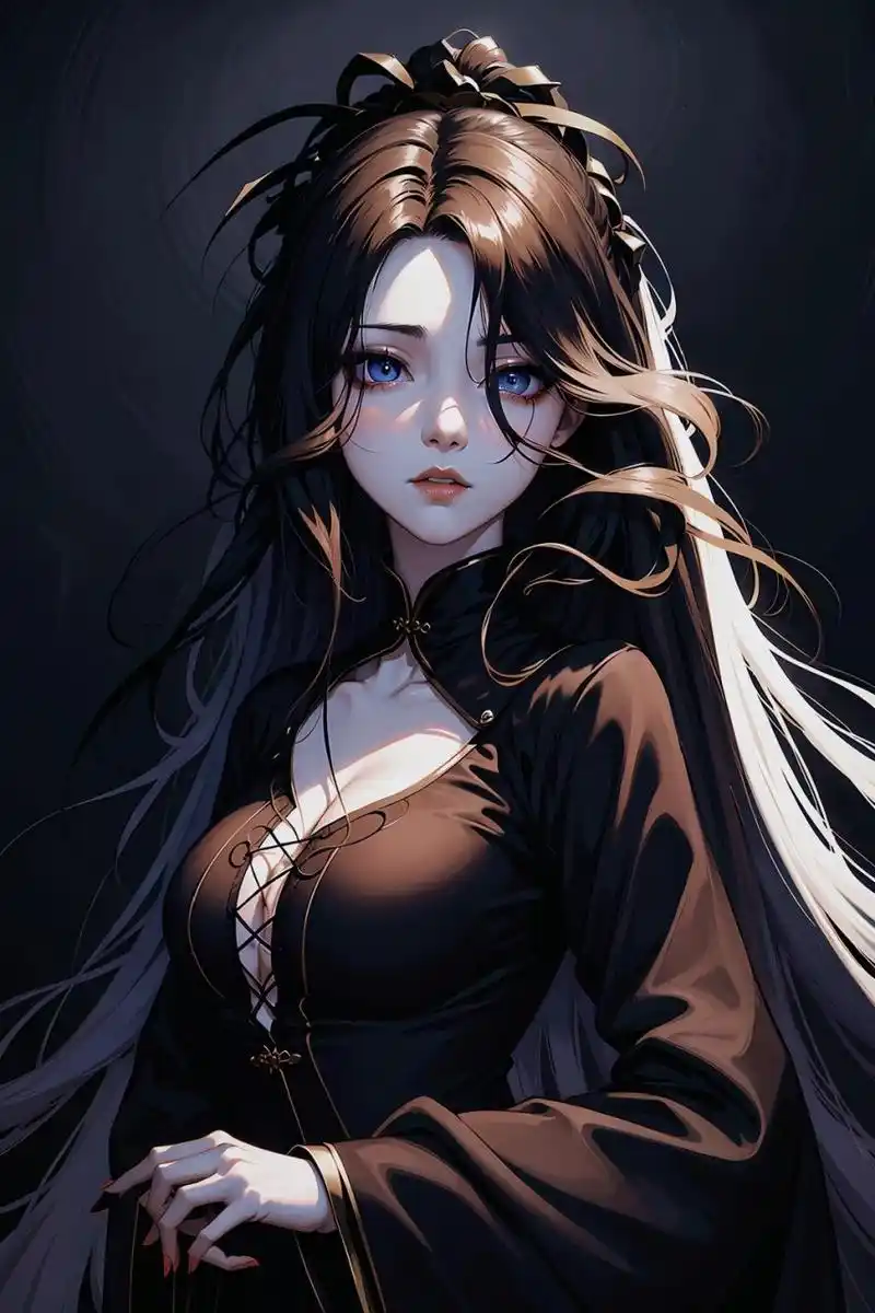 二次元美漫壁纸/头像,冷酷女神