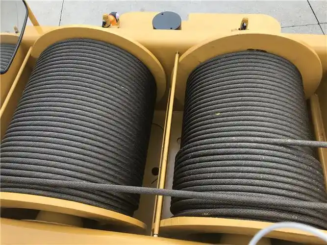 汽车起重机钢丝绳的连接图