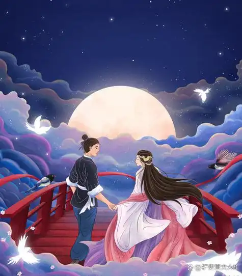 七夕节的传说牛郎织女坚贞不渝的爱情堪称异地恋天花板