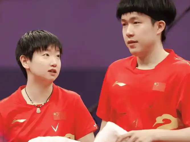 我从未如此相信 #王楚钦孙颖莎 #混双 - 抖音