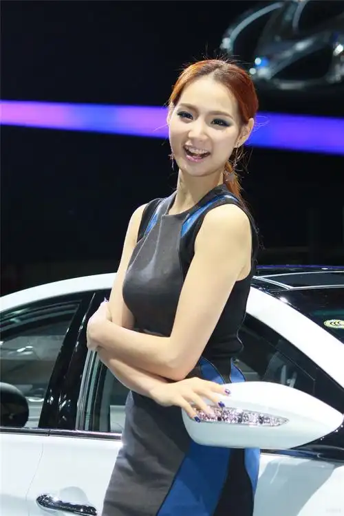 北京现代2号车模