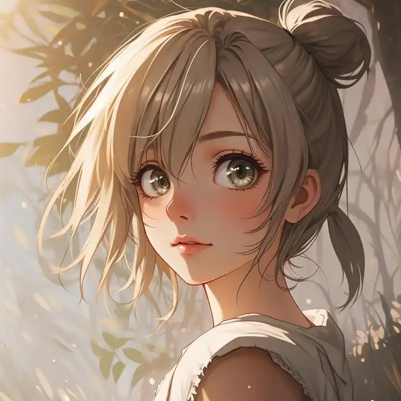 阳光女孩头像,治愈系温柔头像94 一组阳光治愈系女生头像,温柔阳光