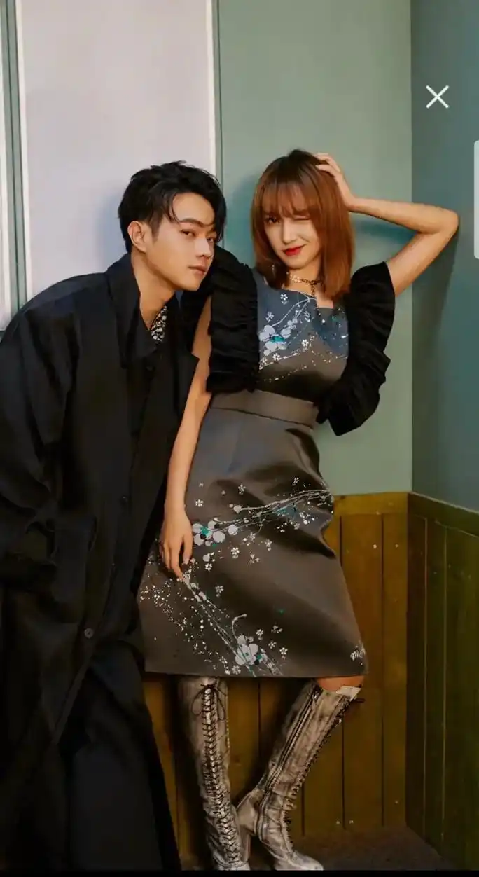 宝藏女孩程潇#宝藏男孩许凯 #霸气双人合照 #甜美双人合照 - 兑音