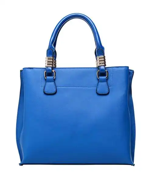 女款普蓝色时尚百搭手提斜挎包