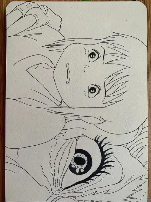 自学画画第二个365天第98天全细节过程图