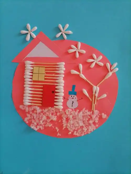 75团幼儿园大班"迎新年亲子手工作品"评选投票活动