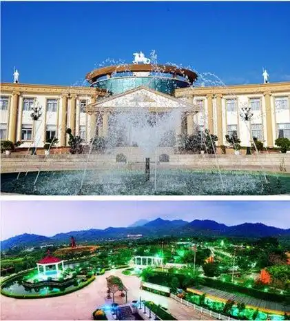 汕头莲花山温泉度假村位于澄海,潮州,饶平三地交界的莲花山南麓