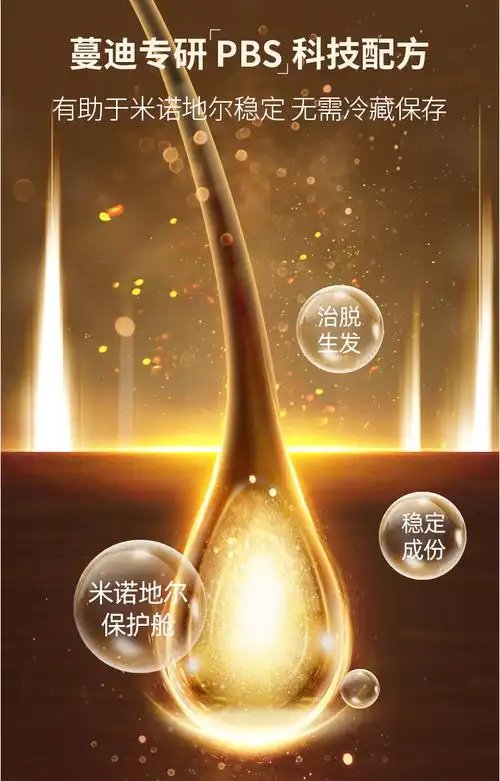 真有效的国药otc蔓迪米诺地尔酊女性防脱生发喷剂30ml券后54元包邮