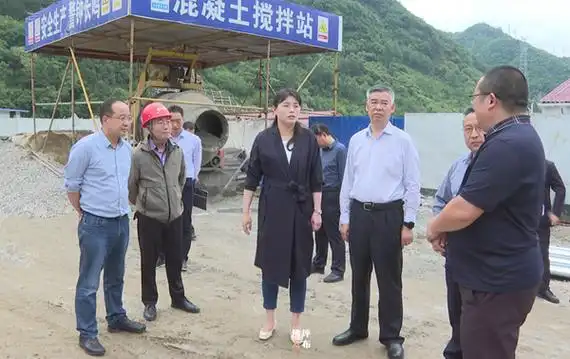 王晴带队检查重点项目建设工作