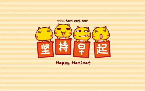 哈咪猫各种坚持壁纸