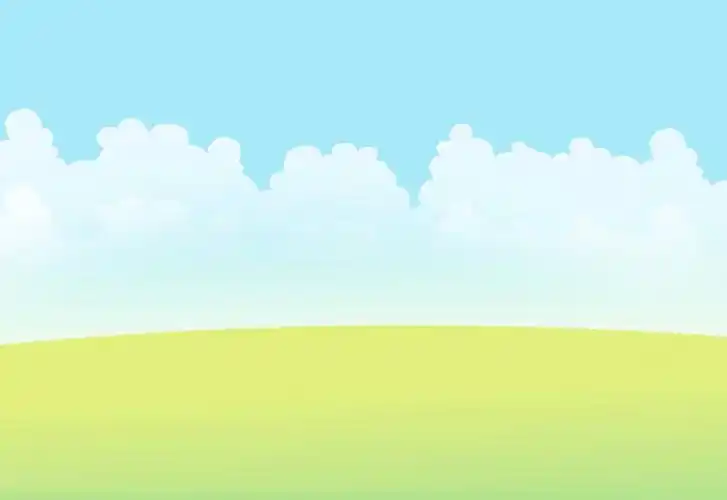 淡雅绿草地卡通ppt背景 - ppt背景 - 幼儿园图库 - 【幼教网】