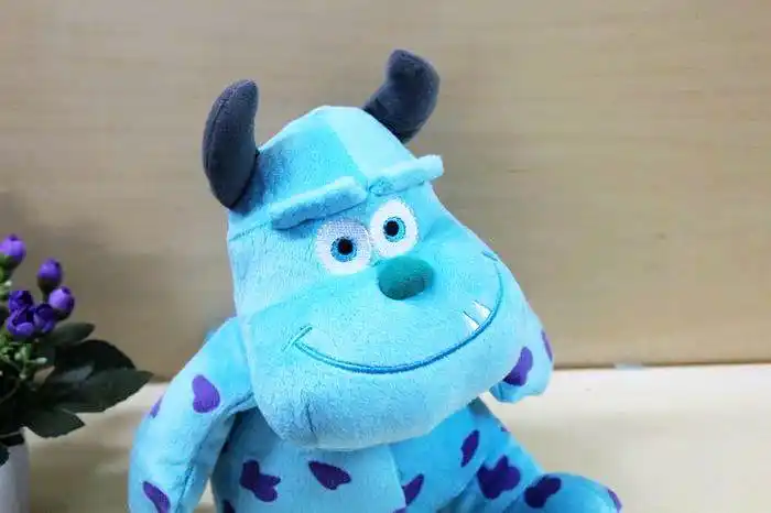 disney迪士尼怪物电力公司苏利文 毛怪毛绒公仔玩具 怪兽大学图片_5