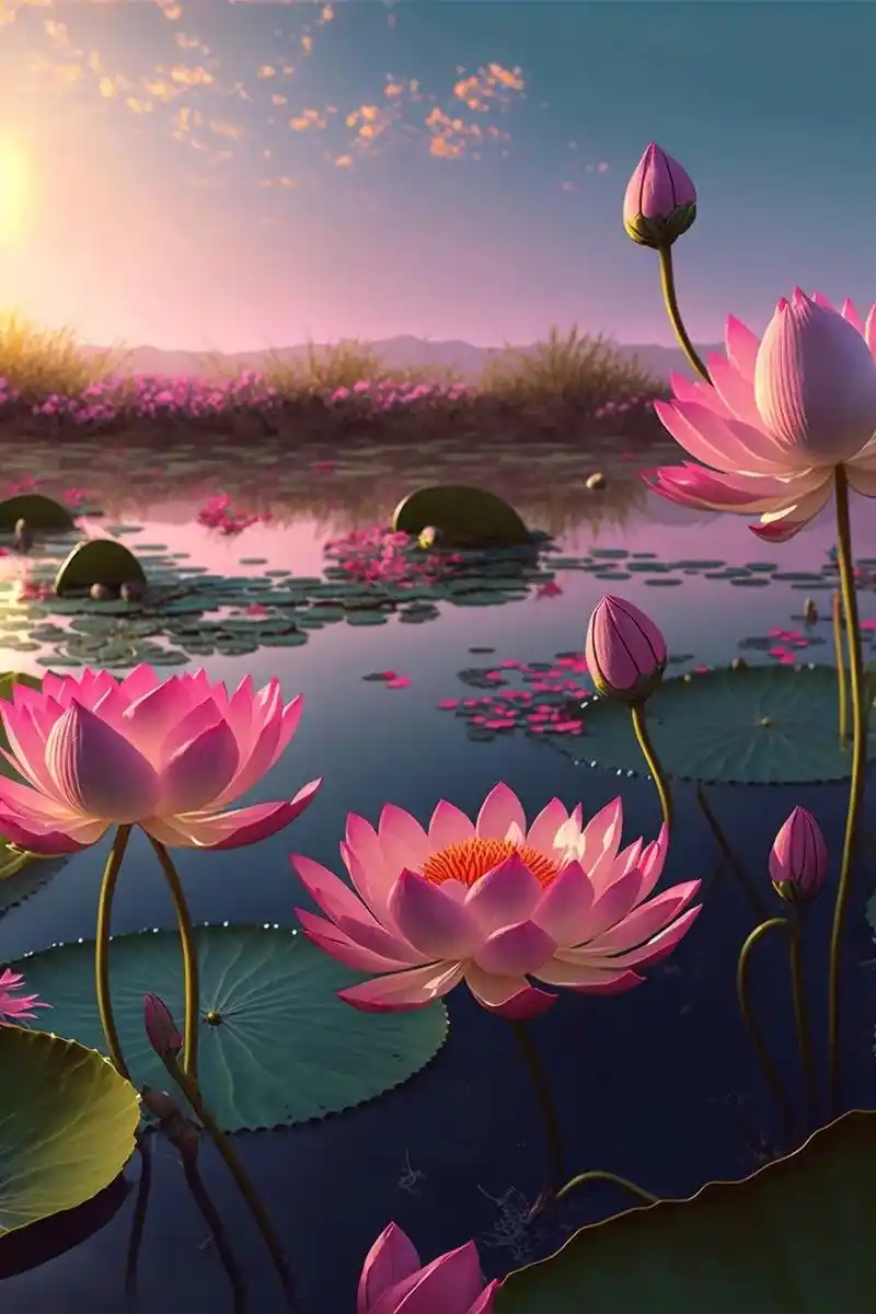 荷花.虽然还是春天,但我已看到了夏天的影子:一不小心误入仙境 - 抖音