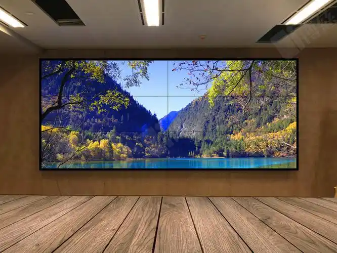 上海城开集团采用博慈21台55寸液晶拼接屏打造两套多功能展示系统平台