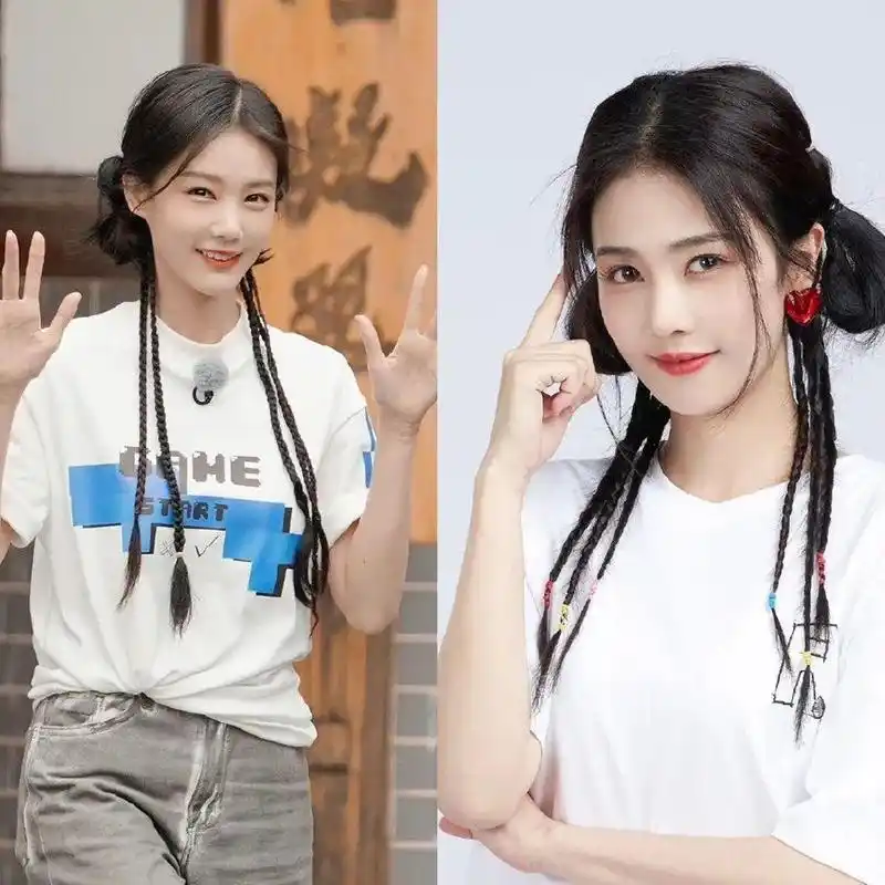 明明长着同一张脸,一个成顶流,一个却死活红不了 白鹿和李一桐长得极