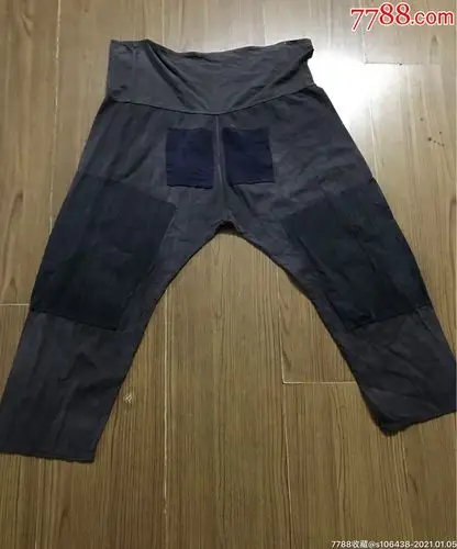 老式补丁大档裤老裤子褴褛衣服裤子