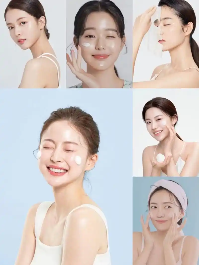 美业素材图|皮肤管理|高清无水印模特原图 素材库有海量高清素材,🉑