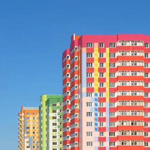 世界是彩色的 | 摄影师 kirill voronkov 带来色彩鲜明的极简风建筑