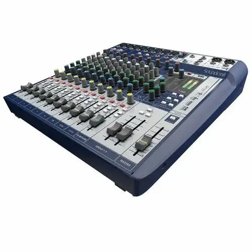 soundcraft signature 12 analog mixer with onboard effects