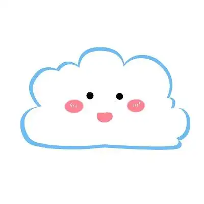 云朵 卡通 可爱的云朵儿童节