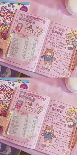 拼接少女心壁纸.