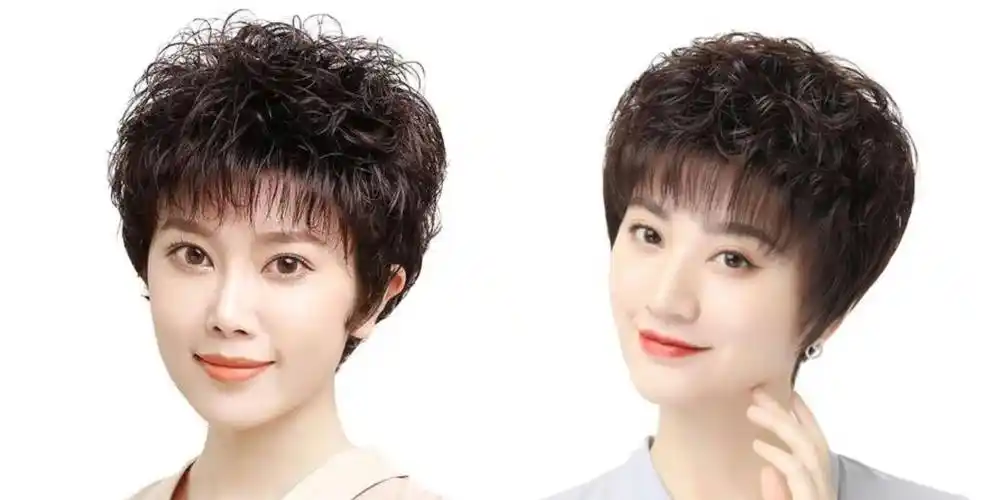 这种发型的特点是层次丰富,烫发处理让头发更有弹性.