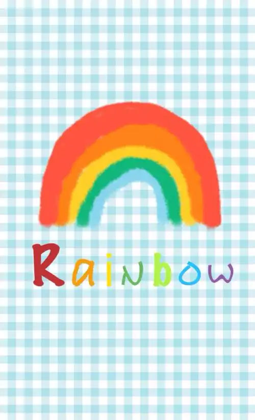 iphone5可爱彩虹简单壁纸
