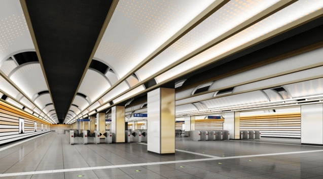 地铁8号线车站装修征集方案出炉,你最中意哪一款?