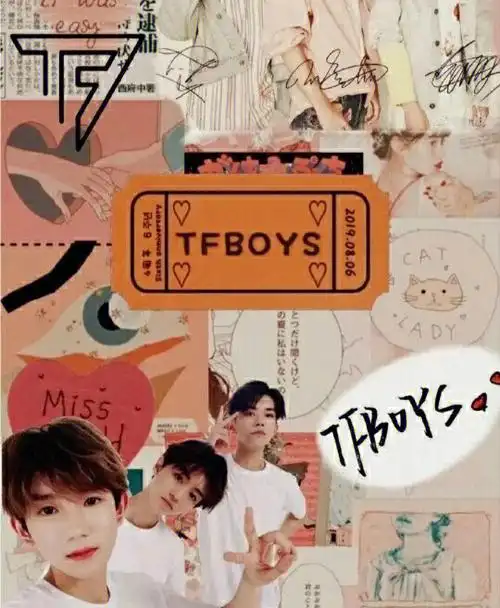 tfboys壁纸要拿的在评论区说一声