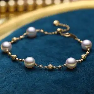 天然巴洛克珍珠手链