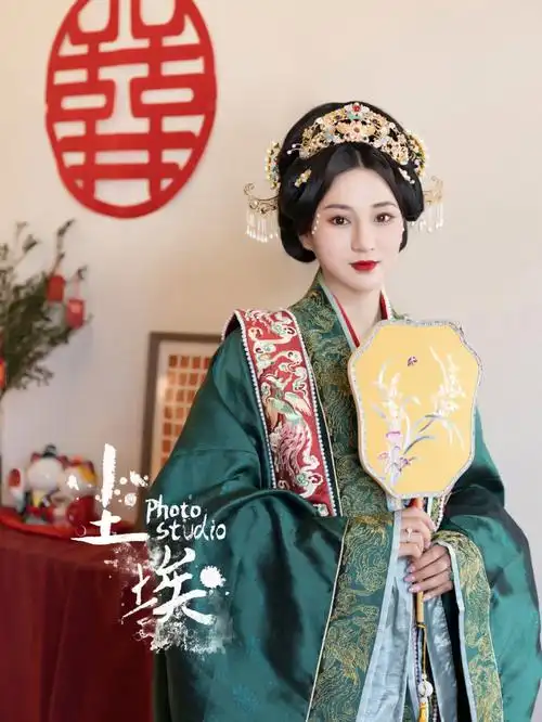 汉服妆造宋制婚礼造型