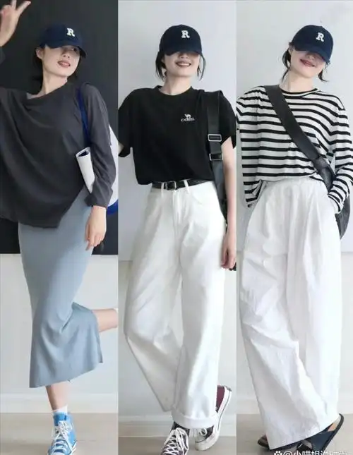 终于找到适合腿粗女生的穿搭模板,春天这样穿,遮肉又好看!